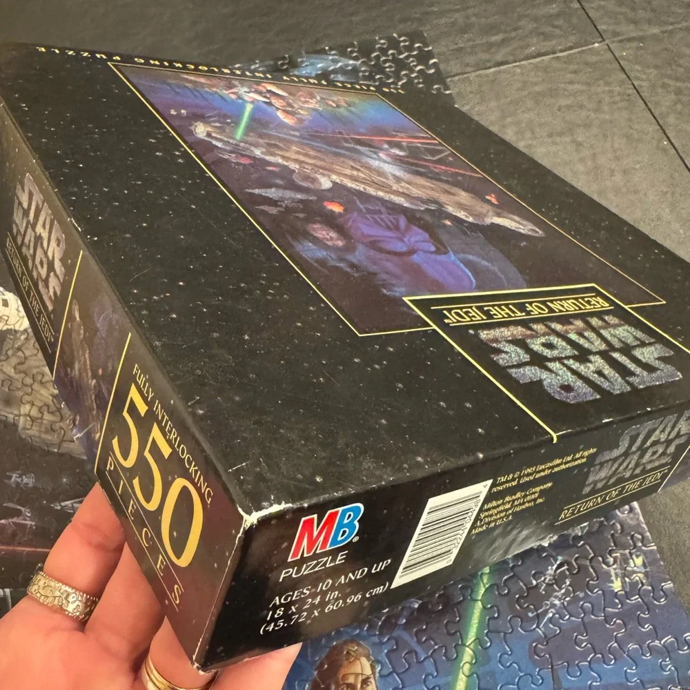 Star Wars Return of the Jedi 550 Piece Puzzle Vintage 1995